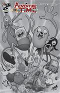 Adventure Time (2025) #1 Cvr L Inc 1:100 David Nakayama B&W Var