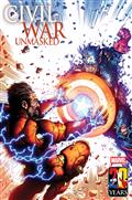 Civil War Unmasked #1 1:25 Steve Mcniven Variant