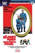 Planet of The Apes Vs. Fantastic Four #3 Pete Woods Movie Homage Variant