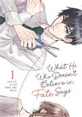 What He Who Doesnt Believe In Fate Says GN Vol 01 (C: 0-1-1)