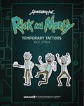 Rick And Morty Rick Temporary Tattoo 3 Pk (Net) (C: 1-1-2)