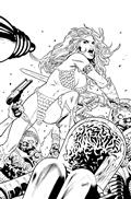 Red Sonja Attacks Mars #1 Cvr G 10 Copy Incv Land Line Art Virgin