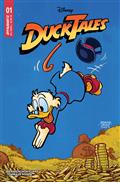 Ducktales #1 Cvr Z Lauro Premium Embossed Metal De Exc 