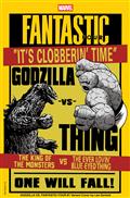 Godzilla vs Fantastic Four #1 Lee Garbett Versus Var