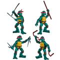 TMNT Classic Comic Book Series Turtles 4Pc Set (Net) 