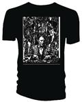 Hannibal B&W Dinner Montage Sz S Black Ts (Net) 