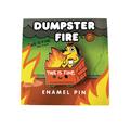 Dumpster Fire This Is Fine 1.1In Enamel Pin (Net) 