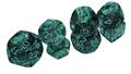 VERDIGRIS-GRECIAN-VASE-DICE-DCC-FUNKY-7-SET-