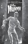 Universal Monsters The Mummy #1 (of 4) Cvr D Inc 1:25 Joshua Middleton Classic Horror B&W Var