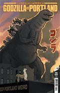Godzilla Vs. America Portland Variant B (Yarsky)