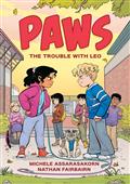 PAWS-THE-TROUBLE-WITH-LEO-HC