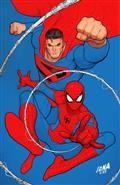 DC Marvel Superman Spider-Man #1 (One Shot) Cvr Q David Nakayama Kingdom Come Superman & Spider-Man Card Stock Var