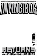 Invincible Returns Facsimile Edition #1 Cvr D Blank Sketch Var