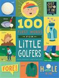 100 First Words For Little Golfers HC
