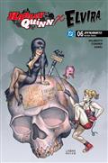 Harley Quinn X Elvira #6 Cvr C Joseph Michael Linsner Var