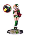 DC Comics Bombshells Statue Holiday Harley Quinn (Jul140302)