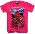 Spider-Man Spiderscene Red Heather T/S Sm (C: 1-1-0)