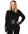Avengers Black Widow Womens Zip Up Jacket Lg (C: 1-1-1)