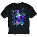 Harley Quinn 80S Blk T/S Lg (C: 1-1-0)