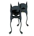 Batman Peruvian Intarsia With Ears (O/A) (C: 0-1-1)
