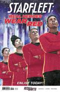 Star Trek Red Shirts #3 Variant B (Woodward Federation Recruitment)