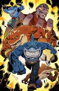 Street Sharks #1 Variant Ri 1:50 (Randolph Full Art)