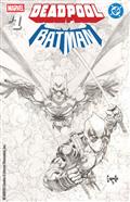 Marvel/Dc Deadpool/Batman #1 1:200 Greg Capullo Sketch Variant