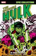 Incredible Hulk Epic Collection TP To Hunt The Hulk