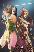 Cheetah And Cheshire Rob The Justice League #2 (of 6) Cvr C Guillem March Card Stock Var
