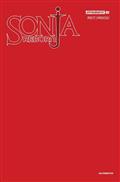 Sonja Reborn #1 Cvr U Foc Bonus Red Blank Authentix Var