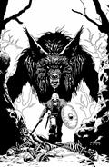 Viking Moon #1 (of 5) Cvr E Inc 1:25 Marcelo Frusin B&W Var