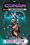 Conan The Barbarian Bound In Black Stone Deluxe Edition HC Vol 01 Direct Market Edition Roberto De La Torre Skull Cvr (MR)