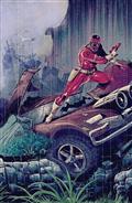 Power Rangers Green #2 C Tommy Oliver Card Stock Connecting Variant (Dressed Mooneyham)