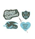 REBECCA-YARROS'S-FOURTH-WING-FLY-OR-DIE-STICKERS---STICKER-SET-OF-4