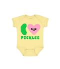 Suzy Ultman I Heart Pickles Baby Bodysuit - 12 Mo
