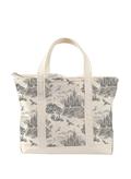 Rebecca Yarros's Fourth Wing Basgiath Toile Large Zippered Tote Bag