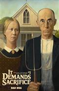 It Demands Sacrifice #1 (of 4) Cvr E Grant Wood Old Masters Var