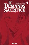 It Demands Sacrifice #1 (of 4) Cvr I Inc 1:250 Tba Book And Vinyl Record Var