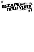 Escape From New York Escape From Chicago #1 Cvr F Blank Sketch Card Stock Var