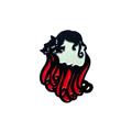 Emily The Strange Windswept Enamel Pin Badge