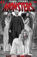 Mark Spears Monsters #1 7Th PTG Black White & Dead Edition Cvr C Mark Spears Court of Blood Var