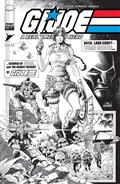 GI Joe A Real American Hero #330 3Rd PTG Cvr B Chris Mooneyham B&W Var