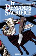 It Demands Sacrifice #1 (of 4) Cvr K Mark Buckingham Intermix Var