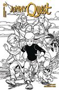 Jonny Quest #1 Cvr P 15 Copy Incv Hardin Line Art 