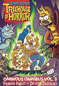 Simpsons Treehouse of Horror Ominous Omnibus Vol 03 Fiendish Fables