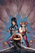 Harley Quinn X Elvira #1 Cvr T 30 Copy Incv Linsner Virgin