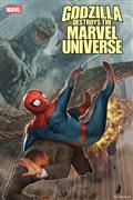 Godzilla Destroys The Marvel Universe #2 Stonehouse Var