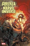 Godzilla Destroys Marvel Universe #2 Ghost Rider-Zilla Var