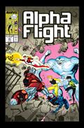 Alpha Flight By Mantlo & Lee Omnibus HC Jim Lee Cvr