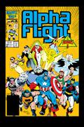 Alpha Flight By Mantlo & Lee Omnibus HC Mike Mignola Dm Var